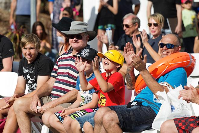 Expo crowds loved the McDonald's Extreme High Diving Show © Emma Milne